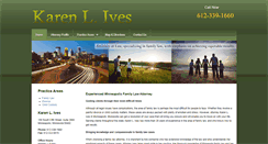 Desktop Screenshot of iveslawfirm.com